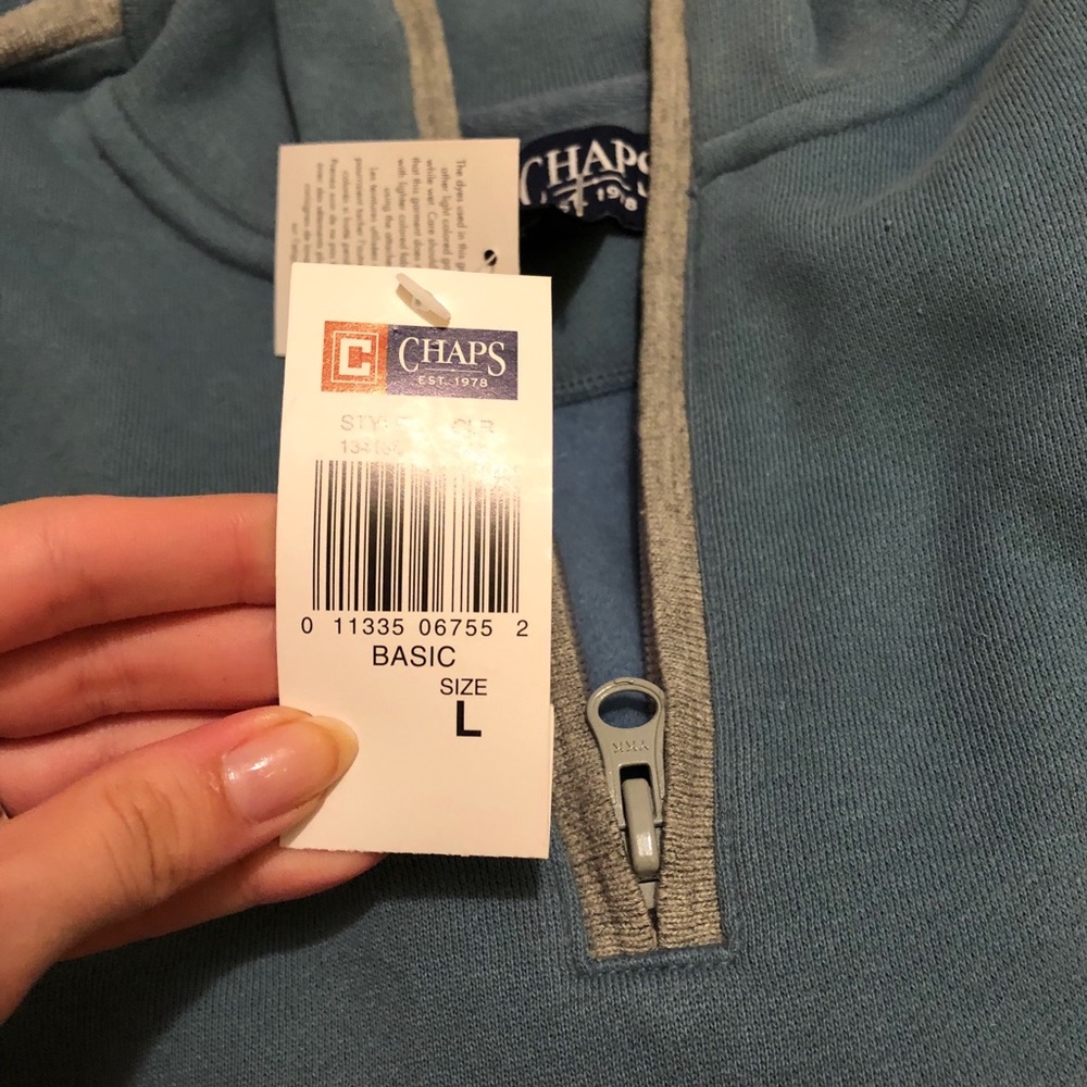 Chaps quarter zip pullover - Picture 3 of 3
